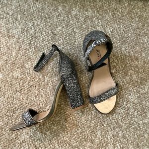 Sparkly Just Fab Heels